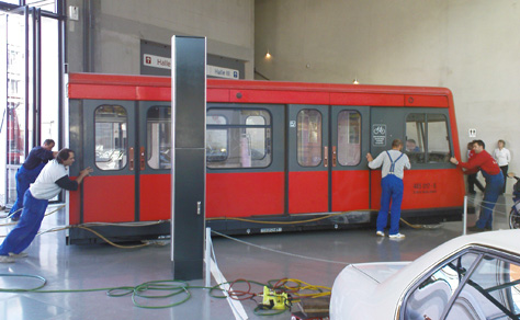 DIE WERFT - City rail simulator German Museum - Transport Centre